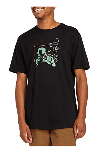 Volcom Siyah Erkek T-Shirt A5012305_Volcom Skate Vitals Axel 1