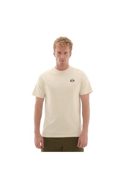 Timberland B0A5MRXEFL1-R Ανδρικό μπλουζάκι με λογότυπο Tree Patch S &amp; uuml;tl &amp; Καφές