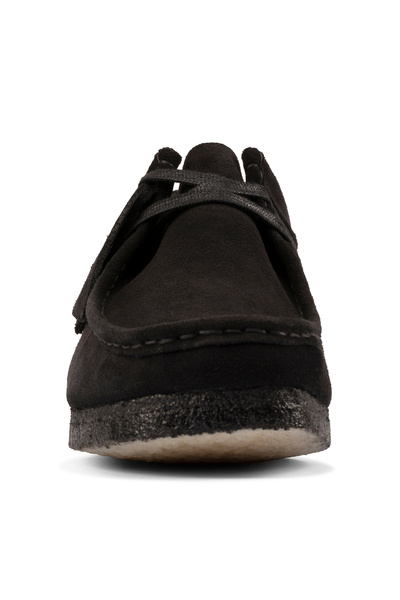 CLARKS Siyah Kadın Süet Düz Ayakkabı 26155522