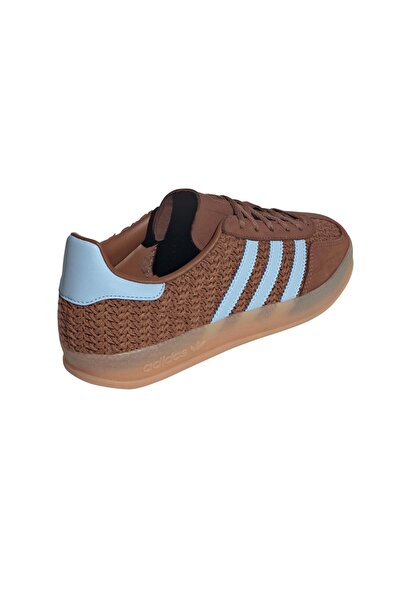 adidas Js1417-K Gazelle Indoor W Women's Sports Shoes Brown