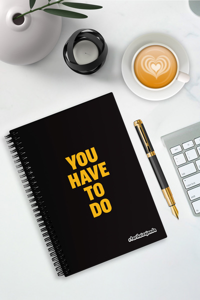 Harikalar Ofisi ΠΡΕΠΕΙ ΝΑ ΚΑΝΕΤΕ Θεματικό Ακαδημαϊκό Ατζέντα Α5 με σκληρό εξώ...