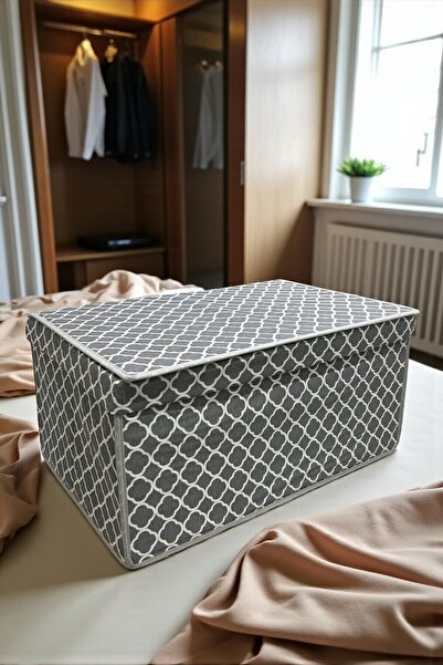 VAYBE MEGA ÇOK AMAÇLI SAKLAMA KUTUSU,HURÇ,ORGANİZER,KUTU HURÇ 40x60x30