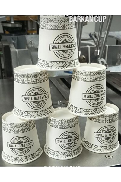 BARKAN CUP Karton Bardak 6.5 Oz - 50 Adet Sızdırmaz, Koku Yapmaz