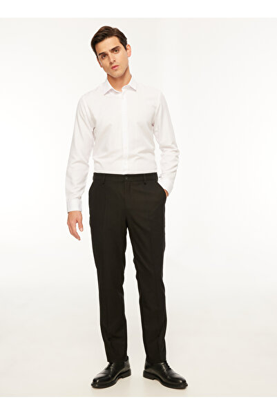 Fabrika Normal Bel Basic Siyah Erkek Takım Elbise F3WM-TKM 501