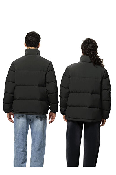 Jack Wolfskin Anthracite Men's Hooded Collar Coat Dellbrueck Jkt