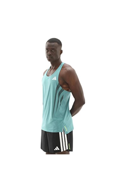 adidas Jv9307-E Adidas Adizero a Sgl m Men's T-Shirt Indigo