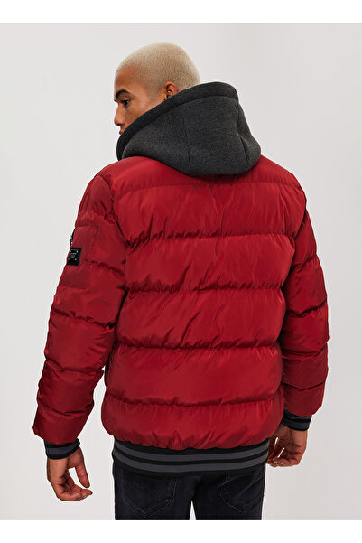 Lee Cooper Men's Red Coat 241 LCM232006 TIAGO RED