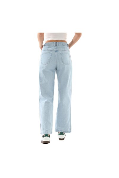 adidas JD4757-K P Ess Denımpant Kadın Pantolon Mavi