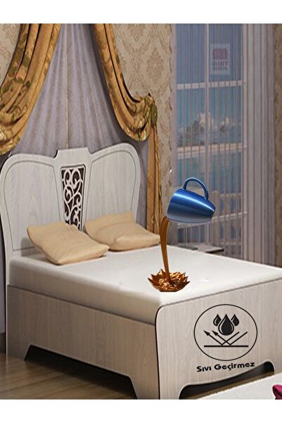 EVRİZON Protector de saltea complet elastic rezistent la lichide 100x200