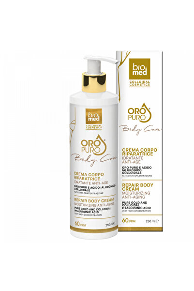 Biomed Repair Body Cream with Colloidal Gold and Hyaluronic Acid 250 ml