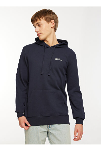 Jack Wolfskin Синій чоловічий худі з капюшоном Tommy Hoody M