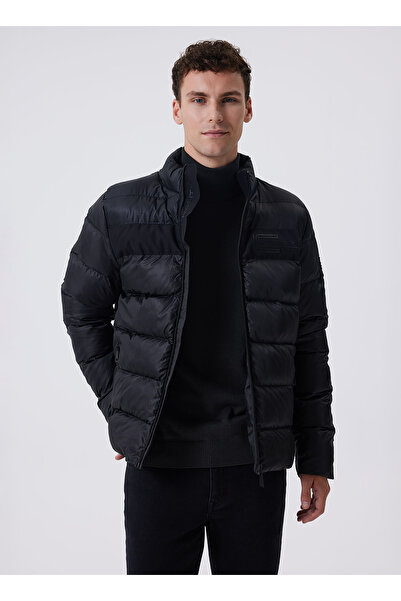 Lee Cooper Black Men's Coat 241 Lcm 232008 Liver Black