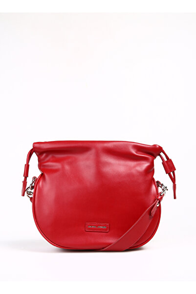 David Jones Kırmızı Kadın 24x22x9 Çapraz Çanta 6836-1