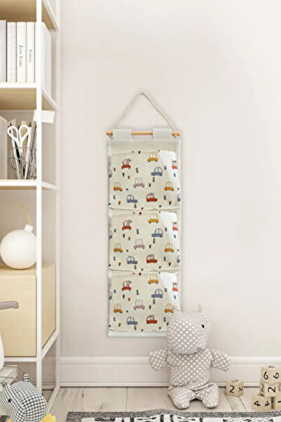 Markaev Τριπλός οργανωτής με μοτίβο αυτοκινήτου 55x20