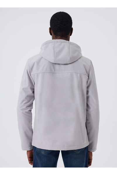 Lee Cooper Γκρι Ανδρικό Παλτό 241 LCM 232013 NEWNERON ΓΚΡΙ