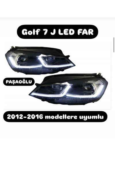 Bosch Golf 7 J Led far takımı