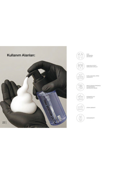 Dr. Rufus KERATOLİTİK (REMOVER) KÖPÜK PODO MOUSSE PRO