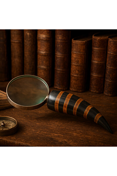 Livava Срібний латунний лупа - 27x10