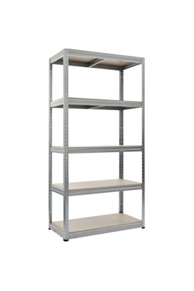 STRATEGIC Raft metalic 180x90x40cm, 5 rafturi MDF, 350kg/raft