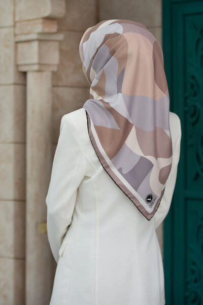 VİOLLA KRİSTAL EŞARP (İpek İçermez)