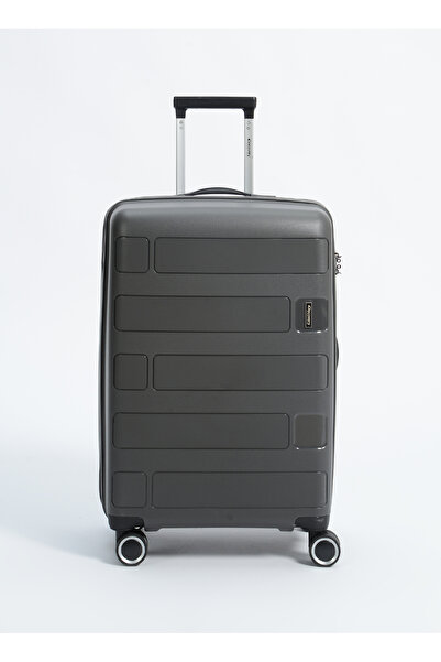 Discovery Expedition Antrasit Çekçekli Sert Valiz DC-5236 ORTA