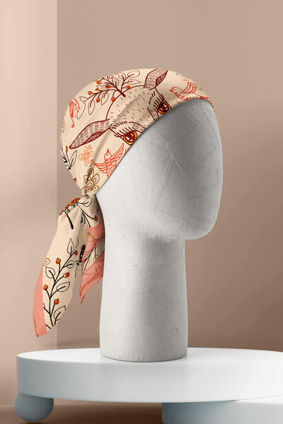 Modabutik V57 Deer Patterned Bandana