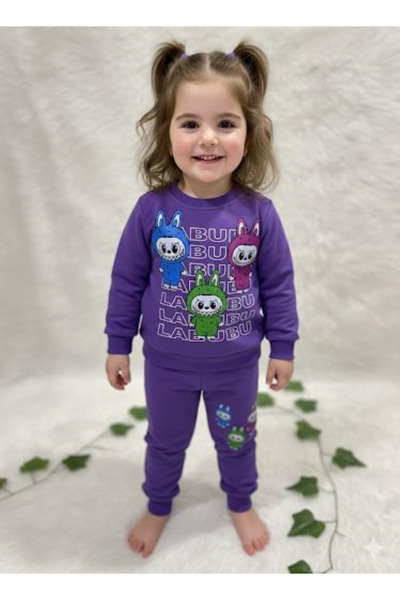 Burç Σετ για κορίτσια με 2 κλωστές, συμπαγές χτενισμένο βαμβάκι, εποχιακό εμπ...