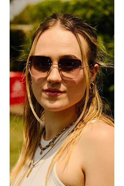 Maldia Shop Women's Mona Crystal Glass Sunglasses