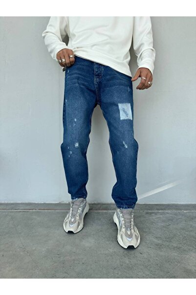 Gambocci Чоловічі зручні джинси-бойфренди