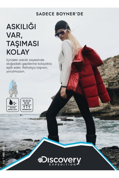 New Brand Kırmızı Kadın Mont W-MIXI