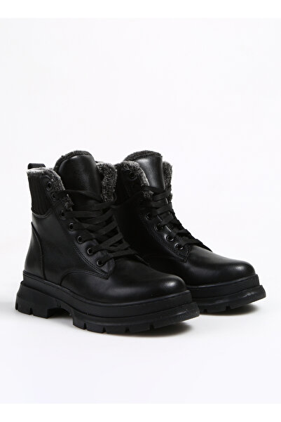 F By Fabrika Siyah Kadın Bot CINORAS