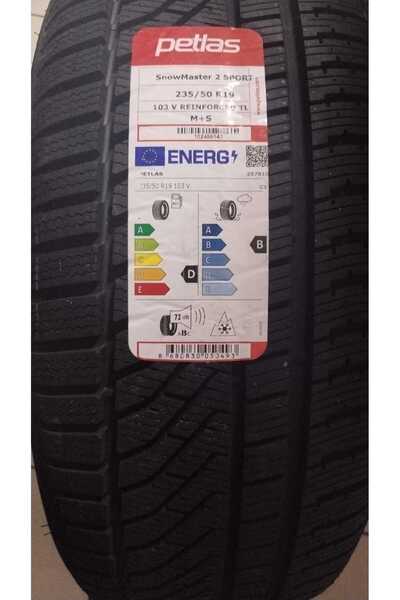 Petlas 235/50 R19 103V Reinf. Snowmaster 2 Sport SUV EV Ready Kış Lastiği Üretim 2025