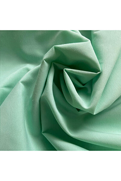 Genel Markalar Mint Yeşili Pamuk/Polyester Kumaş, Giyim, Ev Tekstili, Dekor ( 150cm En )