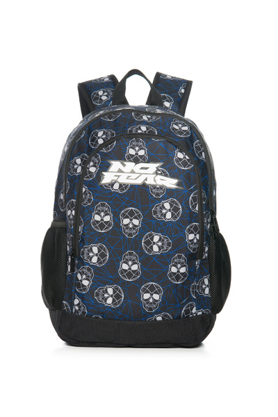 No Fear Gri - Siyah Çocuk Sırt Çantası Ümit Çanta 3108