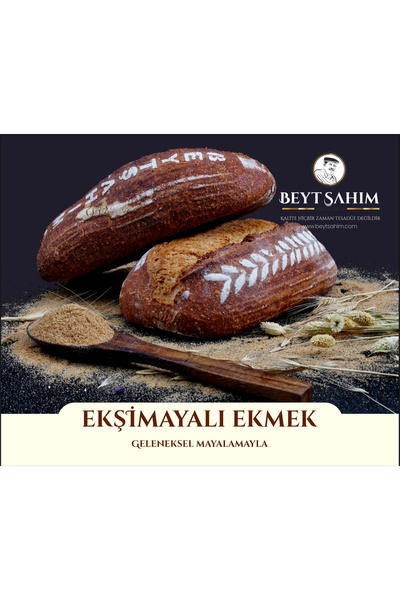 BEYTŞAHIM Ekşi Mayalı Ekmek (Tam Buğday) 1 Kg