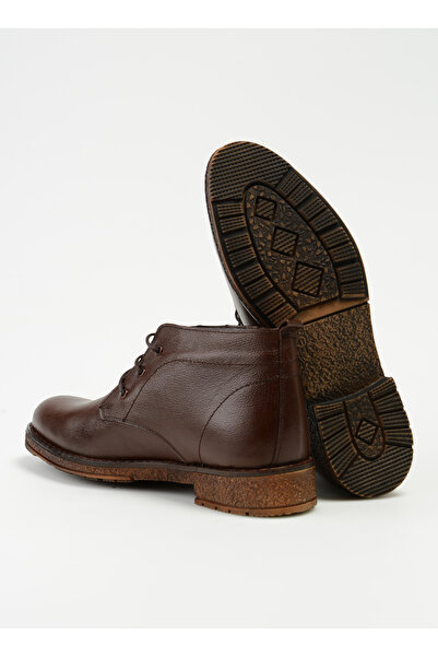 F By Fabrika Kahverengi Erkek Deri Bot FERRONI