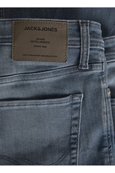Jack & Jones 12237921_JJILIAM JJORIGINAL AM 863 Erkek Düşük Bel Skinny Fit De...