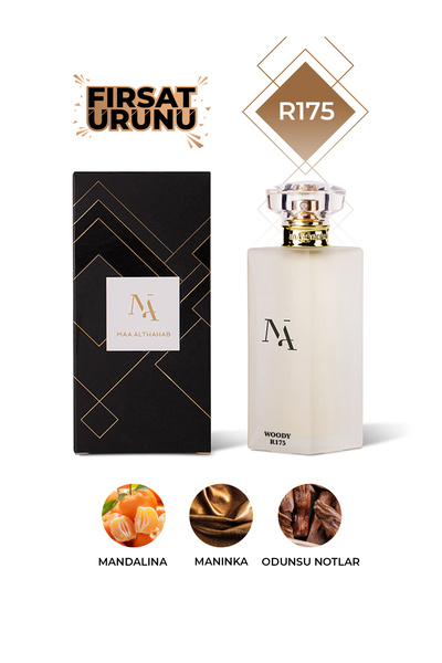 Maa Althahab R175 Odunsu Erkek Parfümü 50 ML