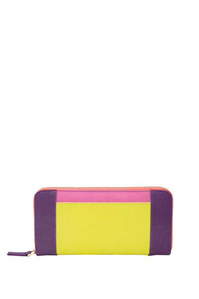 Case Look Çok Renkli 10x19,5 Kadın Fermuarlı Cüzdan CL15-02