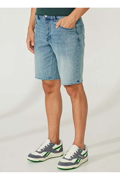 Armani Exchange Rahat Erkek Denim Şort 3RZJ65 1500-INDIGO DENIM