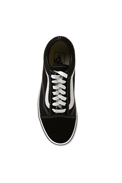Vans VN0A3B3UY281 UA Old Skool Platform Černé Kožené Dámské Lifestyle Boty