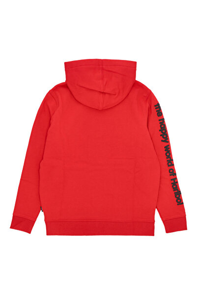 Vans Kırmızı Erkek Çocuk Kapüşonlu Uzun Kollu Sweatshirt VN00065V0PZ1 HARIBO PO