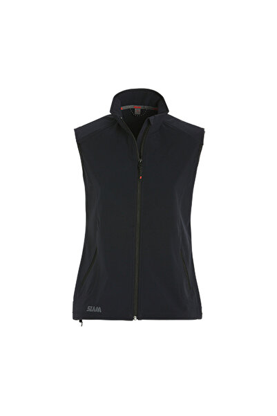 Slam Lacivert Kadın Dik Yaka Regular Fit Yelek A926001S00_ACT WS SOFTSHELL VEST