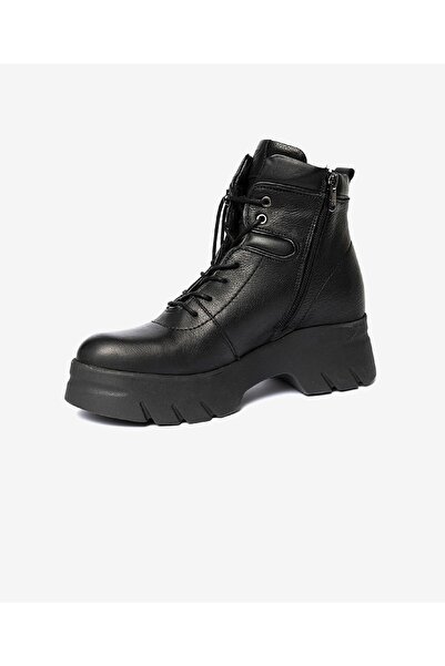Greyder Kadın Siyah Hakiki Deri Casual Bot 3K2UB32961