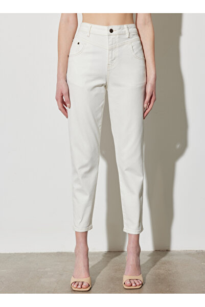 WRANGLER Kadın Yüksek Bel Mom Fit Denim Pantolon W246008100