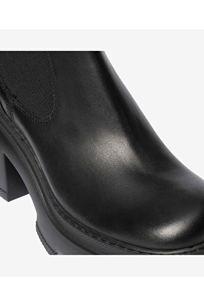 Greyder Kadın Siyah Hakiki Deri Chelsea Bot 3K2OB32861