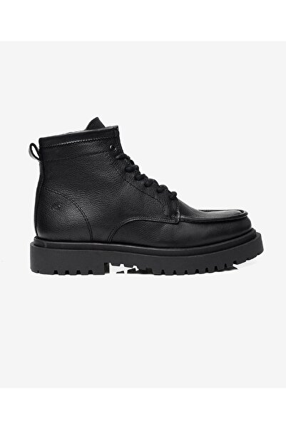 Greyder Erkek Siyah Hakiki Deri Casual Bot 3K1UB16291