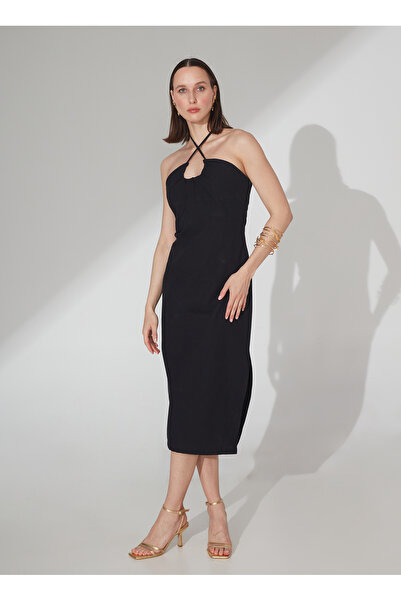 Fabrika Elbise, 42, Siyah