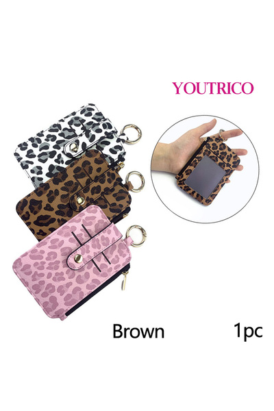 Youtrico Minimal Wallet with Keychain and Card Holder Detail