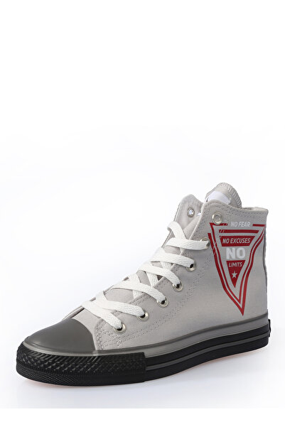 No Fear NFR-1078 Gri Kadın Günlük Spor Ayakkabı